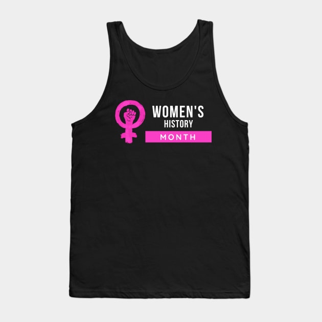 Women's History Month Tank Top by yassinebd